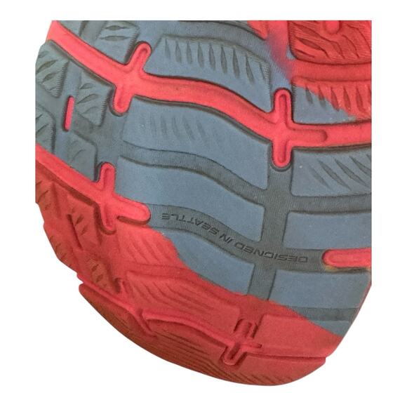 Brooks Women's 11.5 M Ghost 15 Pink Glo Fuchsia Blue Active Running Excercise - Picture 7 of 10